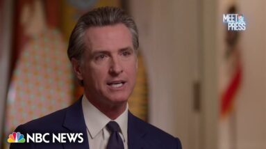 Newsom warns about the stakes of the 2024 election