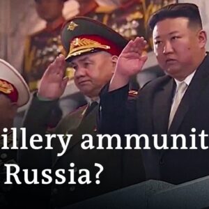Could Russia be willing to flout UN sanctions for North Korean artillery ammunition? | DW News
