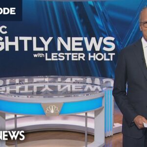 Nightly News Full Broadcast (August 31st)