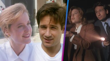 The X-Files Turns 30! On Set for Gillian Anderson and David Duchovny's First Interviews