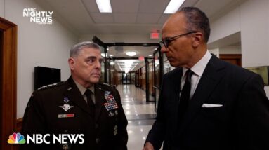 Joint Chiefs of Staff Chairman Milley reacts to North Korea's release of Travis King