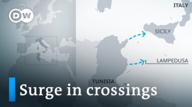 Record numbers of migrants arriving in Europe | DW News