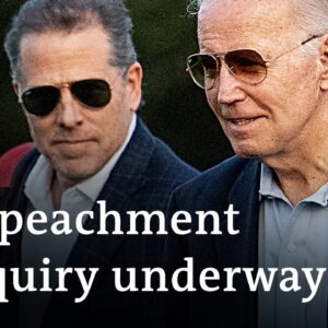What is the Republican strategy behind the Biden impeachment inquiry? | DW News