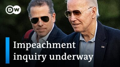 What is the Republican strategy behind the Biden impeachment inquiry? | DW News