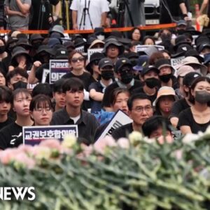 South Korean teachers rally after colleague’s death