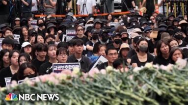 South Korean teachers rally after colleague’s death
