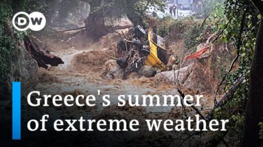 Storm Daniel batters Greece, Turkey and Bulgaria with heavy rain | DW News