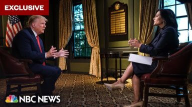 Trump speaks in first broadcast interview since leaving White House