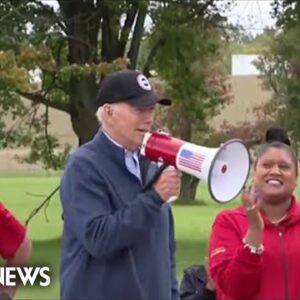 UAW workers ‘loved’ Biden’s message at picket line: ‘He’s walking the walk’
