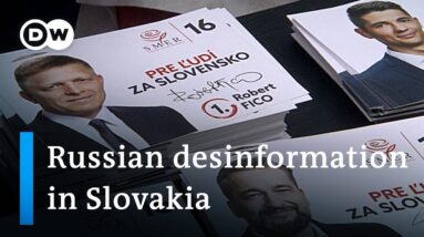 Why Russia's propaganda seems to be quite effective in Slovakia | DW News