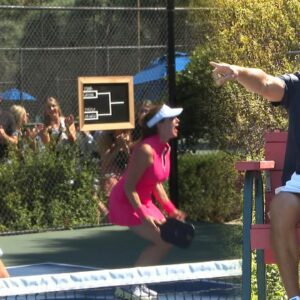 ‘Golden Bachelor’: Joey Graziadei Makes Surprise Appearance as Referee During Pickleball Date