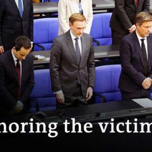 Germany's parliament holds minute of silence for victims of Hamas' terror attacks on Israel