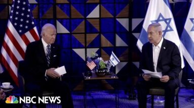 Americans are worried': Biden meets with Netanyahu during Israel visit