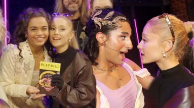 Ariana Grande FANS OUT Over Meeting Broadway Cast
