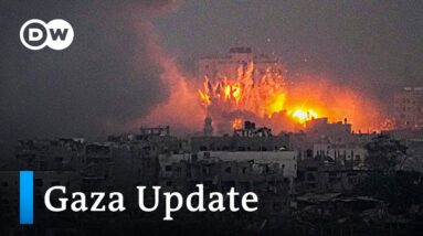 Gaza update: UN about to halt aid operations due to lack of fuel | DW News