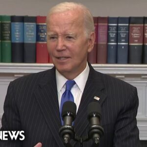 Biden defends administration’s move to extend border wall