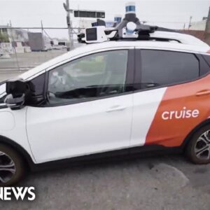 Cruise driverless cars suspended by California DMV