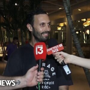 ‘I believed this moment could come,’ says grandson of released Hamas hostage