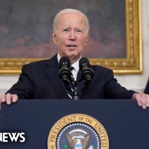 LIVE: Biden delivers remarks on Israel-Hamas war as conflict escalates | NBC News