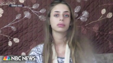 Hamas releases first video of hostage held inside Gaza