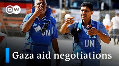 How is aid to Gaza being distributed? | DW News