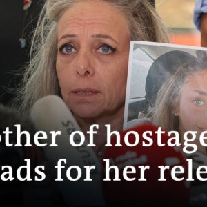 Israel: Mother of hostage appeals for daughter's release | DW News