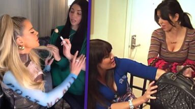Khloé Kardashian Reenacts ICONIC Purse Fight With Kim on TikTok