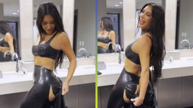 Kim Kardashian Suffers Wardrobe MISHAP