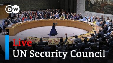 Live: UN Security Council to vote on Gaza resolution | DW News