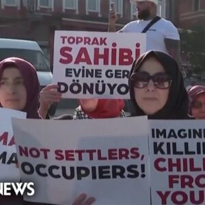 Protests against Israel intensify across the Middle East