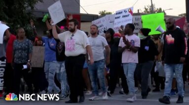 Protests and calls for transparency after police fatally shoot man outside his Alabama home