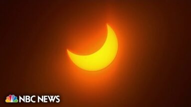 ‘Ring of fire’ solar eclipse seen across parts of U.S.
