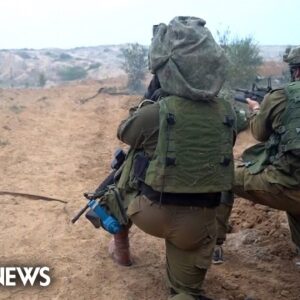 Israeli military releases more video of its ground operation inside the Gaza Strip