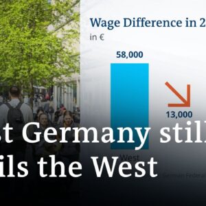 The economic gap between East and West Germany | DW Business