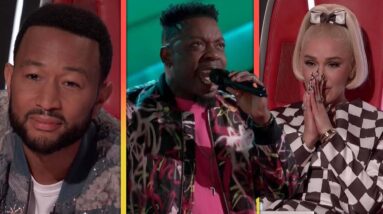 The Voice Coaches EMOTIONAL Over Stee's Tribute to Late Cousin