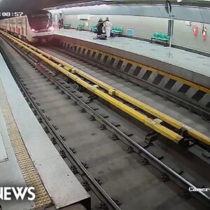 Watch: Iranian teen’s journey through Tehran metro before alleged attack