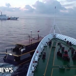 WATCH: Ships collide near contentious atoll in the South China Sea