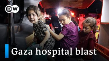 What we know about the Gaza hospital explosion | DW News