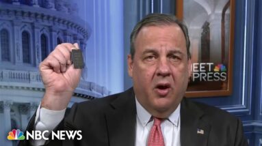 Full Christie: 'Unlike a lot of other people … I was there' in Israel during its war with Hamas
