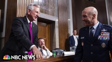 Fellow GOP Senators criticize Tuberville’s hold on military officer confirmations