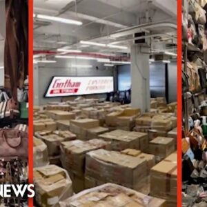 $1 billion of fake designer goods seized in New York City