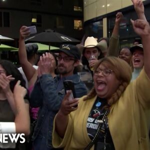 Actors celebrate SAG-AFTRA, Hollywood studios reaching a tentative deal