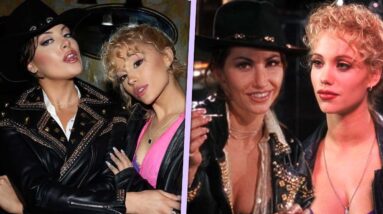 Ariana Grande and Liz Gillies Recreate SHOWGIRLS!