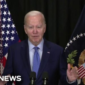 Biden on American child held hostage by Hamas: 'Today she is free'