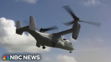 Deadly U.S. Air Force Osprey crash off of Japan’s southern coast