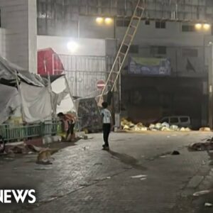 Doctor describes scene inside raided Gaza hospital