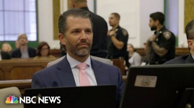 Donald Trump Jr. testifies in civil fraud trial in Manhattan