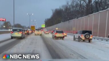 Heavy snow hits Northeast as cold temperatures sweep across the country