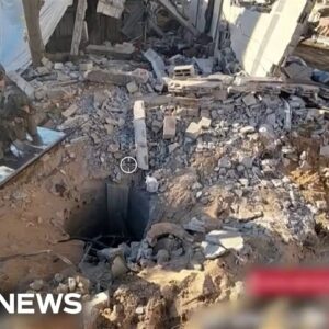 Israel releases videos it says show hostages and a tunnel at Al-Shifa hospital