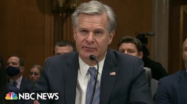 FBI director warns of growing domestic threat amid Israel-Hamas war